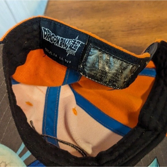 Dragon Ball Z Super Whis Training Symbol Snapback Hat Orange EUC OSM - Picture 7 of 9